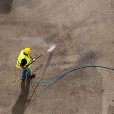 Concrete washing
